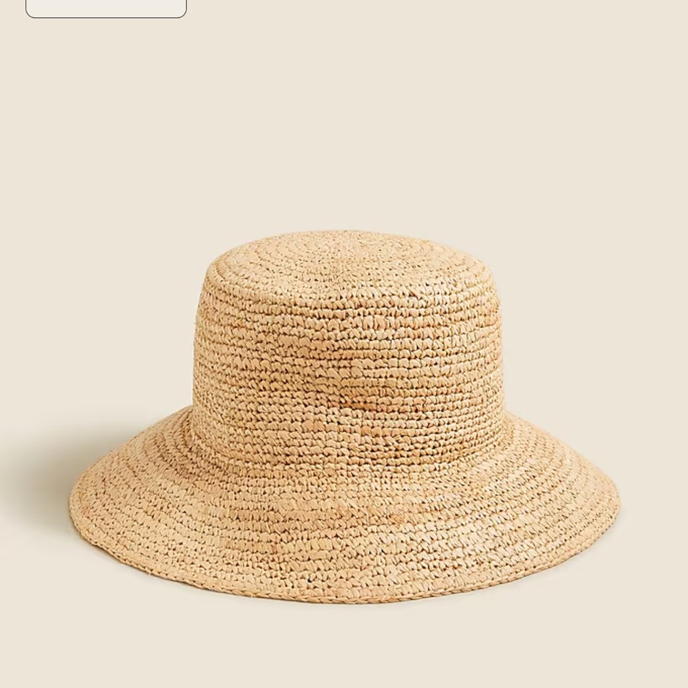 J. Crew Women's Natural Straw Hat